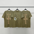 Travis Scott Highest In The Room Dive T Shirt Olive