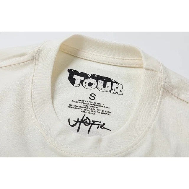 Travis Scott Utopia Circus Maximus Tour III Tee 'White'