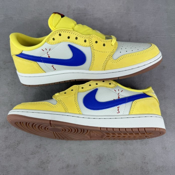 Travis Scott x Air Jordan 1 Retro Low OG SP 'Canary' DZ4137-700