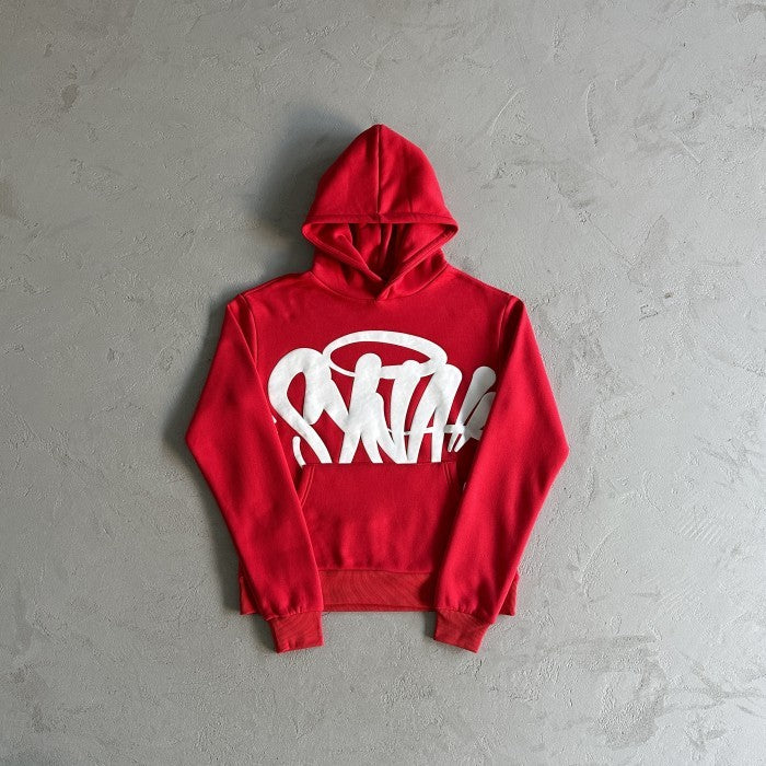 Syna World Team Syna Tracksuit/ Set - Hoodie & Shorts - Red