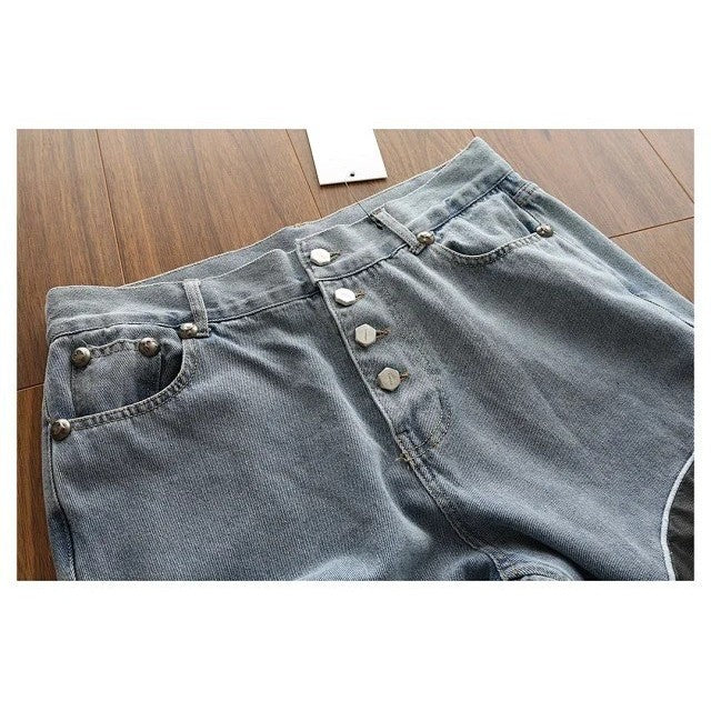 Thug Club - TC Leather Washing Denim Pants