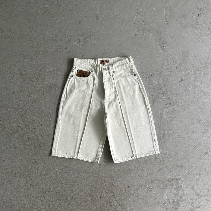 Corteiz C-Star Denim Jorts - Natural