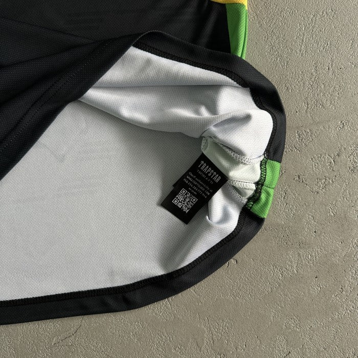 Trapstar Irongate Carnival Edition Football Jersey - Black/Yellow