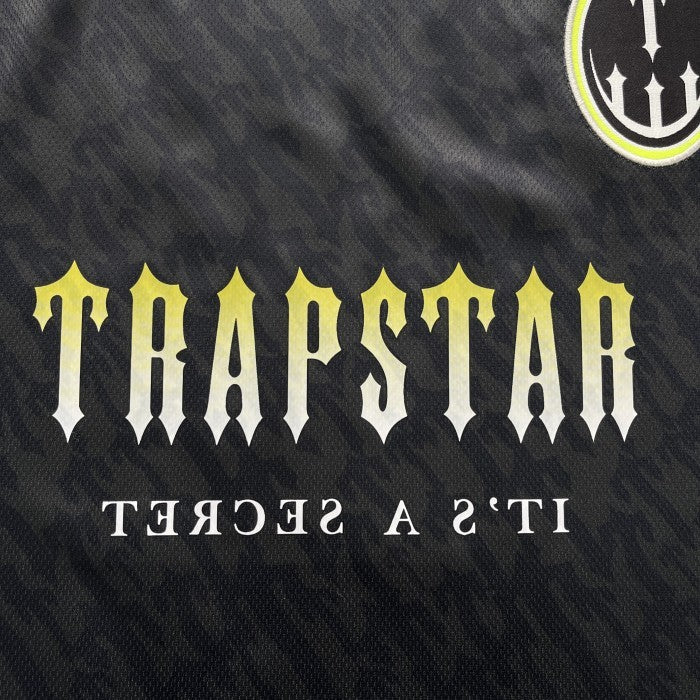 Trapstar T Football Jersey - Black/Lime