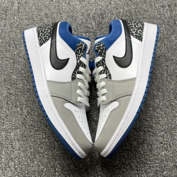 Air Jordan 1 Low SE 'True Blue'/ 'Indigo' DM1199-140