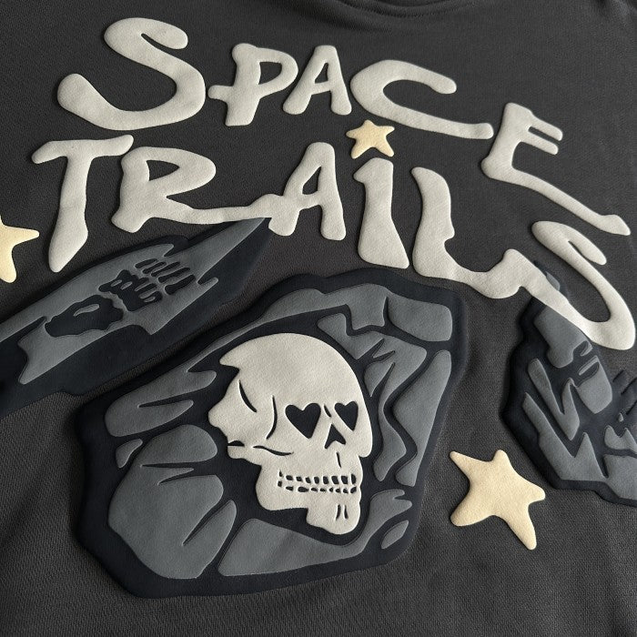 Broken Planet Market Space Trails Hoodie - Beluga Grey