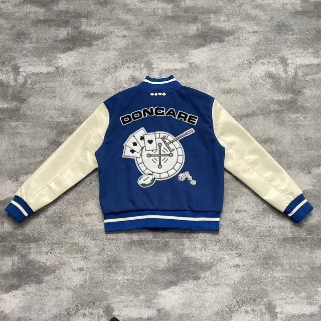 DONCARE (AFGK) "CASINO VARSITY JACKET"