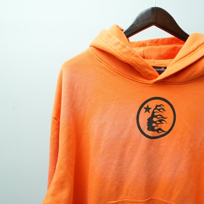 Hellstar Fire Orange Hoodie - Orange Dye