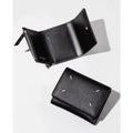 MAISON MARGIELA - Zip Compact Tri-fold leather wallet