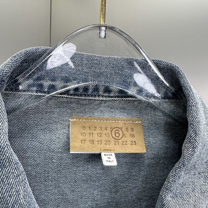MM6 Maison Margiela Contrasting Denim Jacket