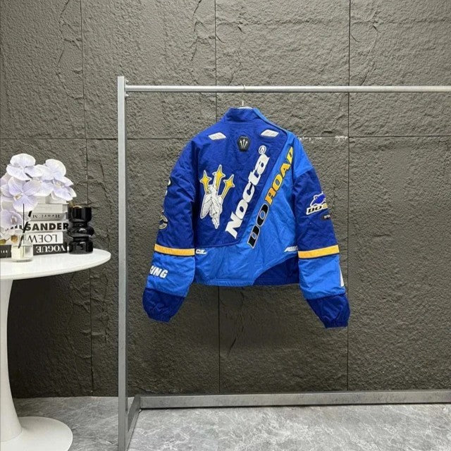 Nike x NOCTA L'Art Racing Jacket - Deep Royal Blue/Racer Blue/Phantom