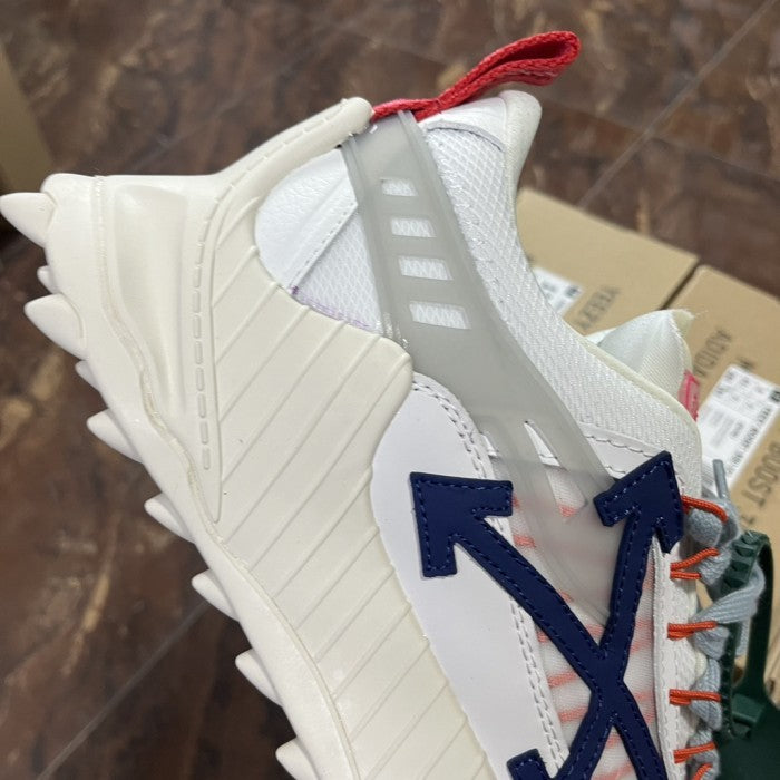 Off-White ODSY-1000 Lace-Up Sneakers - 'White Navy Blue'