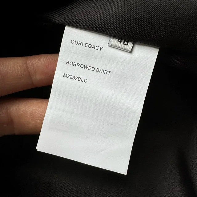 Our Legacy - Black Mini Jacket