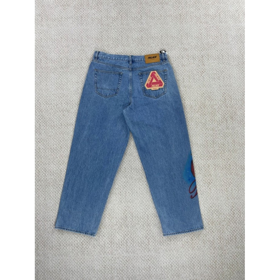 Palace Phumper P90 Baggy Jeans 'Stone'
