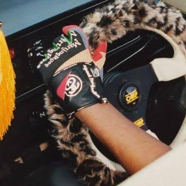 Stussy x Martine Rose Driving Gloves Multicolor