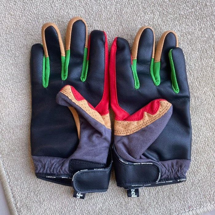 Stussy x Martine Rose Driving Gloves Multicolor