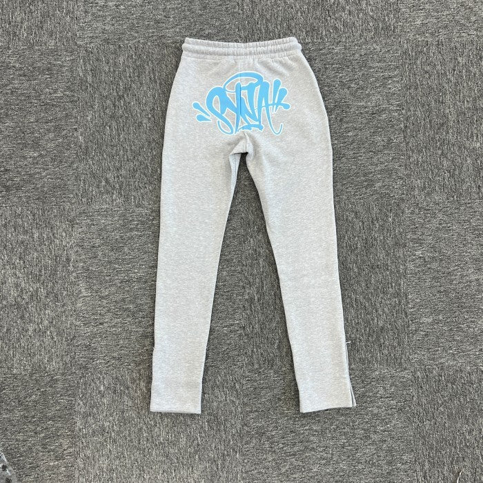 Syna World Logo Tracksuit - Grey/Blue