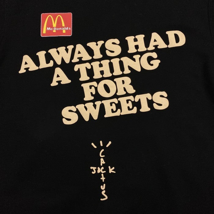 Travis Scott x McDonald's Apple Pie Hoodie Washed Black