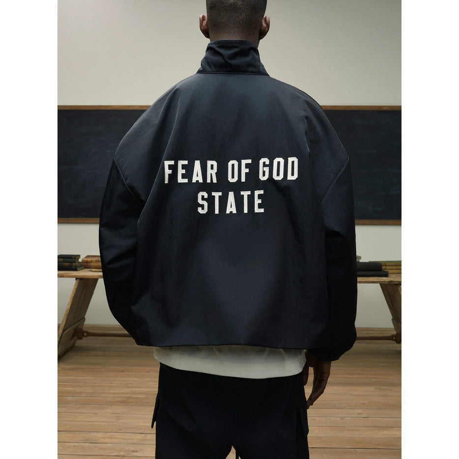 FOG Essentials - Textured Nylon Trucker Jacket