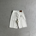 Corteiz C-Star Denim Jorts - Natural