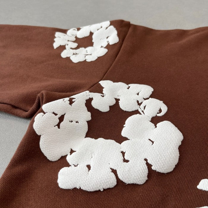 Denim Tears - The Cotton Wreath Brown Hoodie