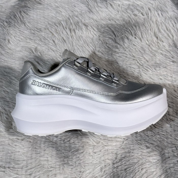 Comme des Garcons x Salomon SR811 Leather Platform - Silver