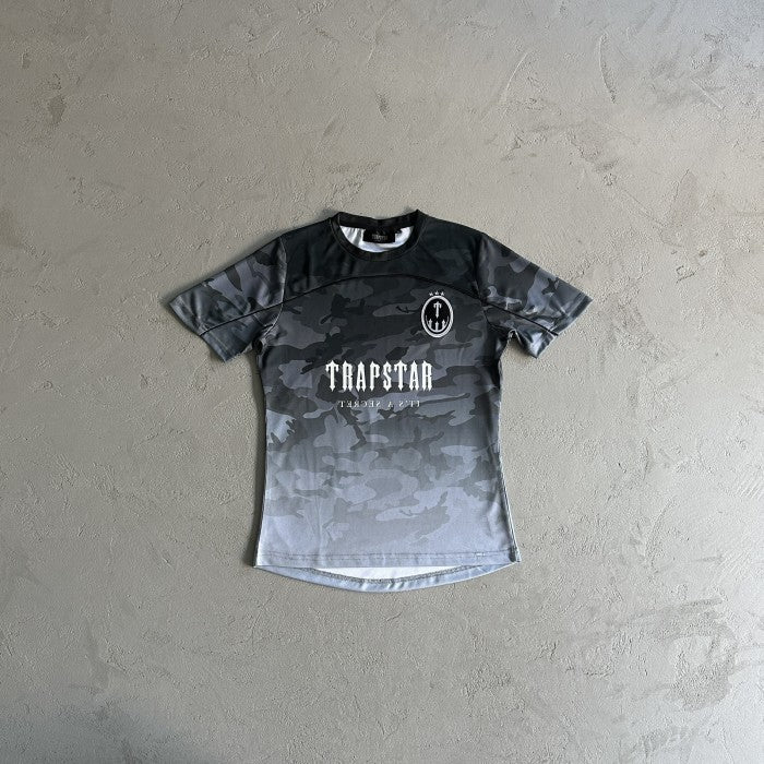 Trapstar Irongate Football Jersey - Black/Camo