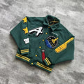 A Few Good Kids Classic Green Varsity Jacket