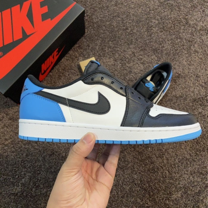 Air Jordan 1 Retro Low OG Black Dark Powder Blue
