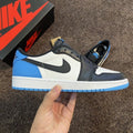 Air Jordan 1 Retro Low OG Black Dark Powder Blue