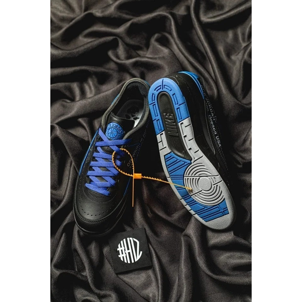 Air Jordan 2 Retro Low SP Off-White Black Blue