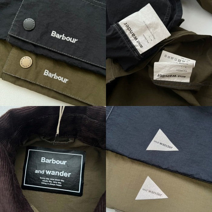 BARBOUR x and WANDER Pivot logo-print jacket