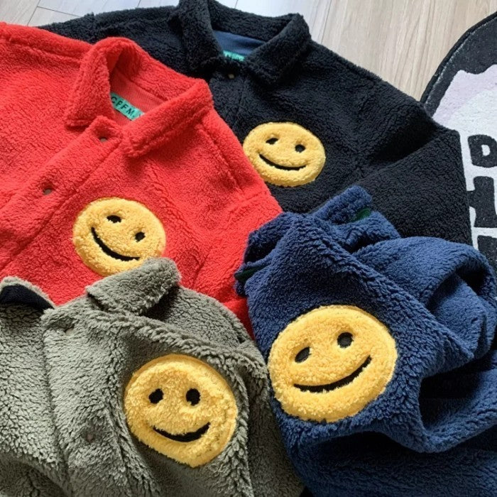 CPFM x Human Made - Double Smiley Work Fleece Jacket