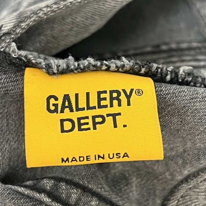 Gallery Dept. Scar Andy Denim Jacket - charcoal