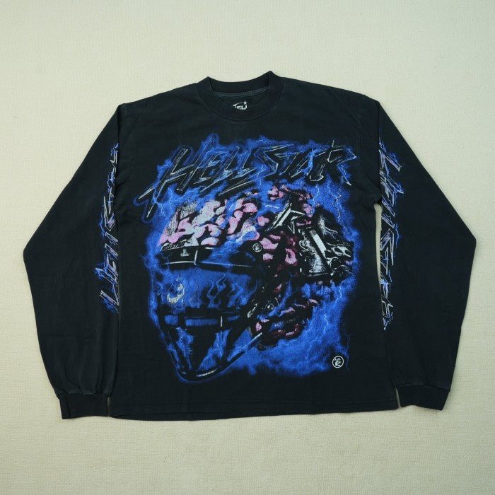 Hellstar Powered By The Star Long Sleeve T-shirt - Black