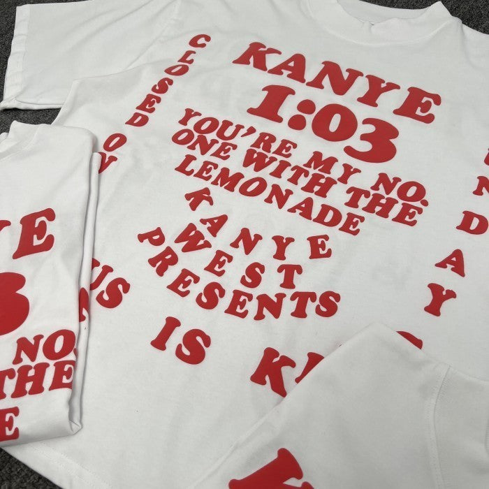 Kanye West CPFM for JIK II T-shirt White