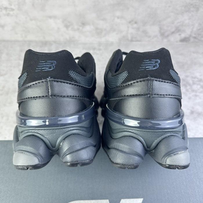 New Balance 9060 'Triple Black Leather' U9060NRI