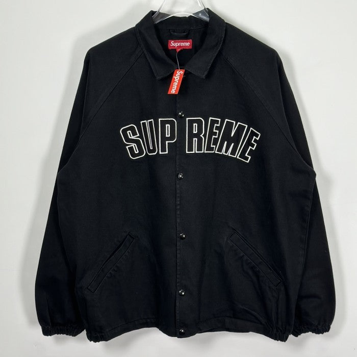 Supreme Arc Denim Coaches Jacket - Black