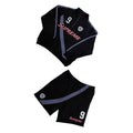 Supreme Equipe Half Zip - Sweatshirt/ Shorts/ Set - Black