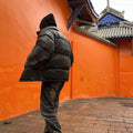 Supreme Reflective Speckled Down Jacket - Black
