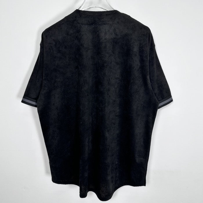 Supreme Ultrasuede Mesh Baseball Jersey - Black - SS24