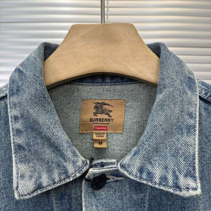 Supreme x BBR Denim Trucker Jacket - Washed Blue