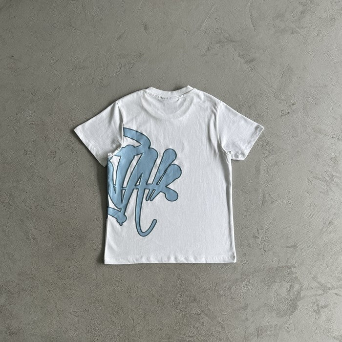 Syna World Syna Logo T-shirt & Short Set - White/Blue