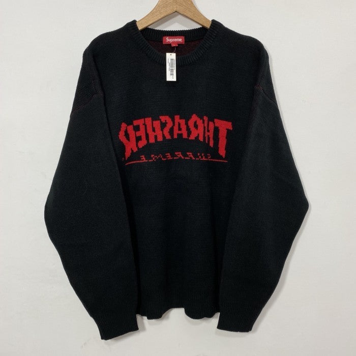 Thrasher x Supreme Sweater (FW21) - Black
