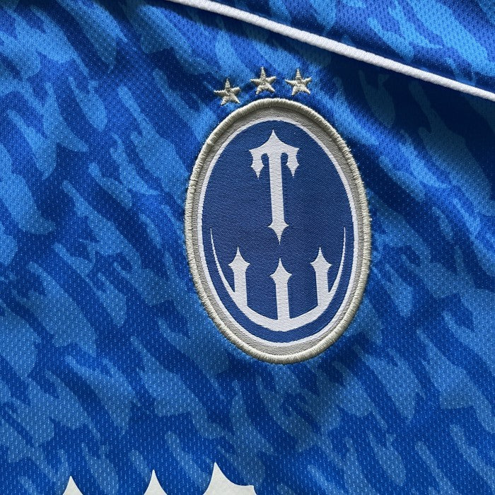 Trapstar Football Jersey - Monogram Gradient Blue