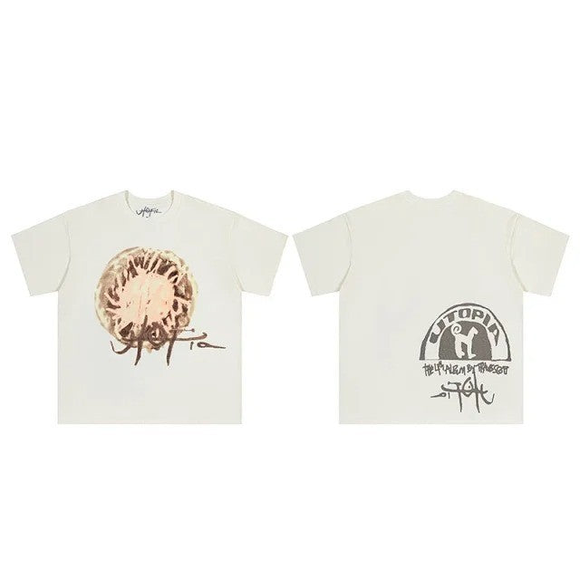 Travis Scott Utopia C3 Tee White