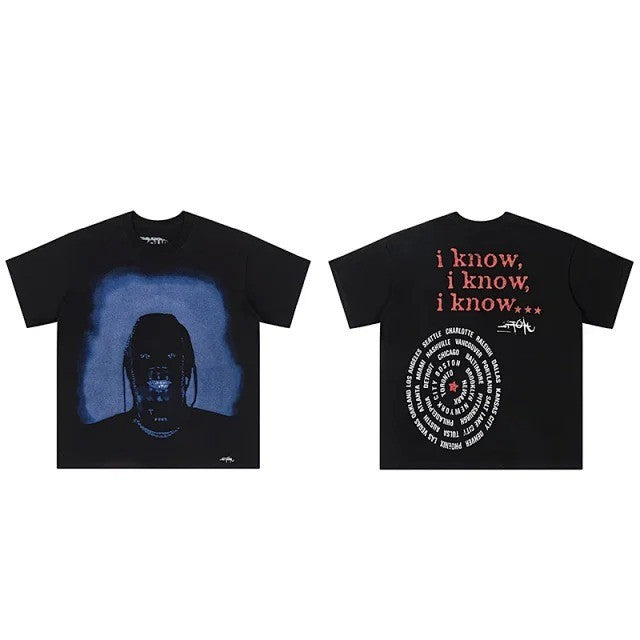 Travis Scott Utopia Circus Maximus 2023 Tour Tee