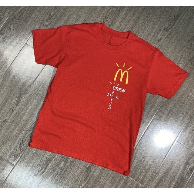 Travis Scott x McDonald's Crew T-Shirt Red