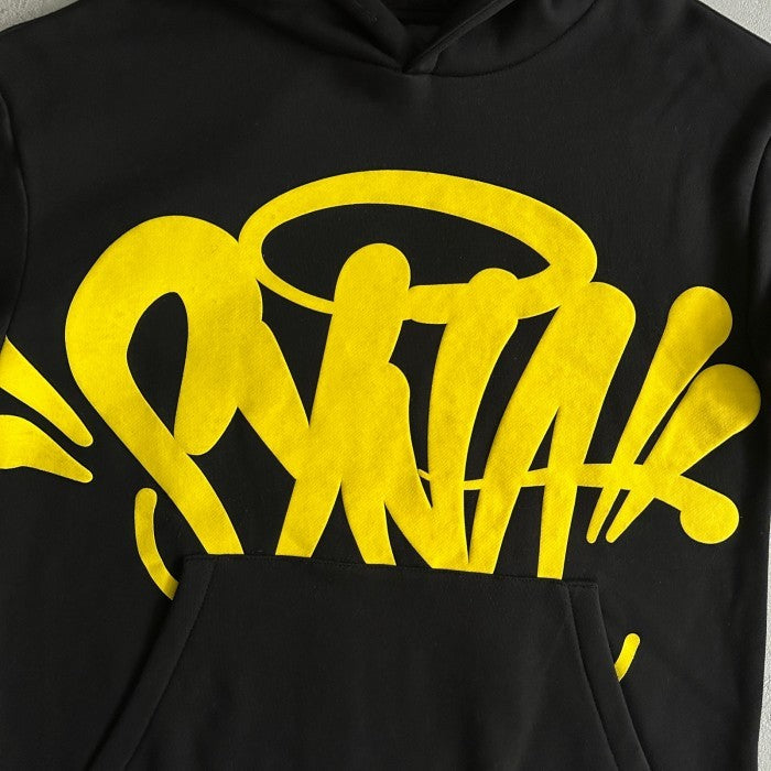Syna World Team Syna Tracksuit / Set - Hoodie & Pants - Black/Yellow