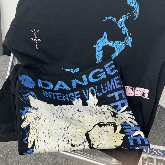 Travis Scott Cactus Jack For Fragment Danger Tee